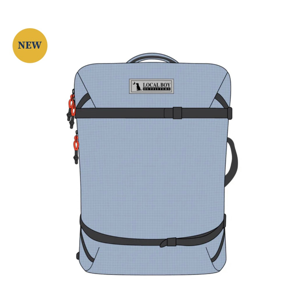 Local Boy Carry-On Backpack - Powder Blue