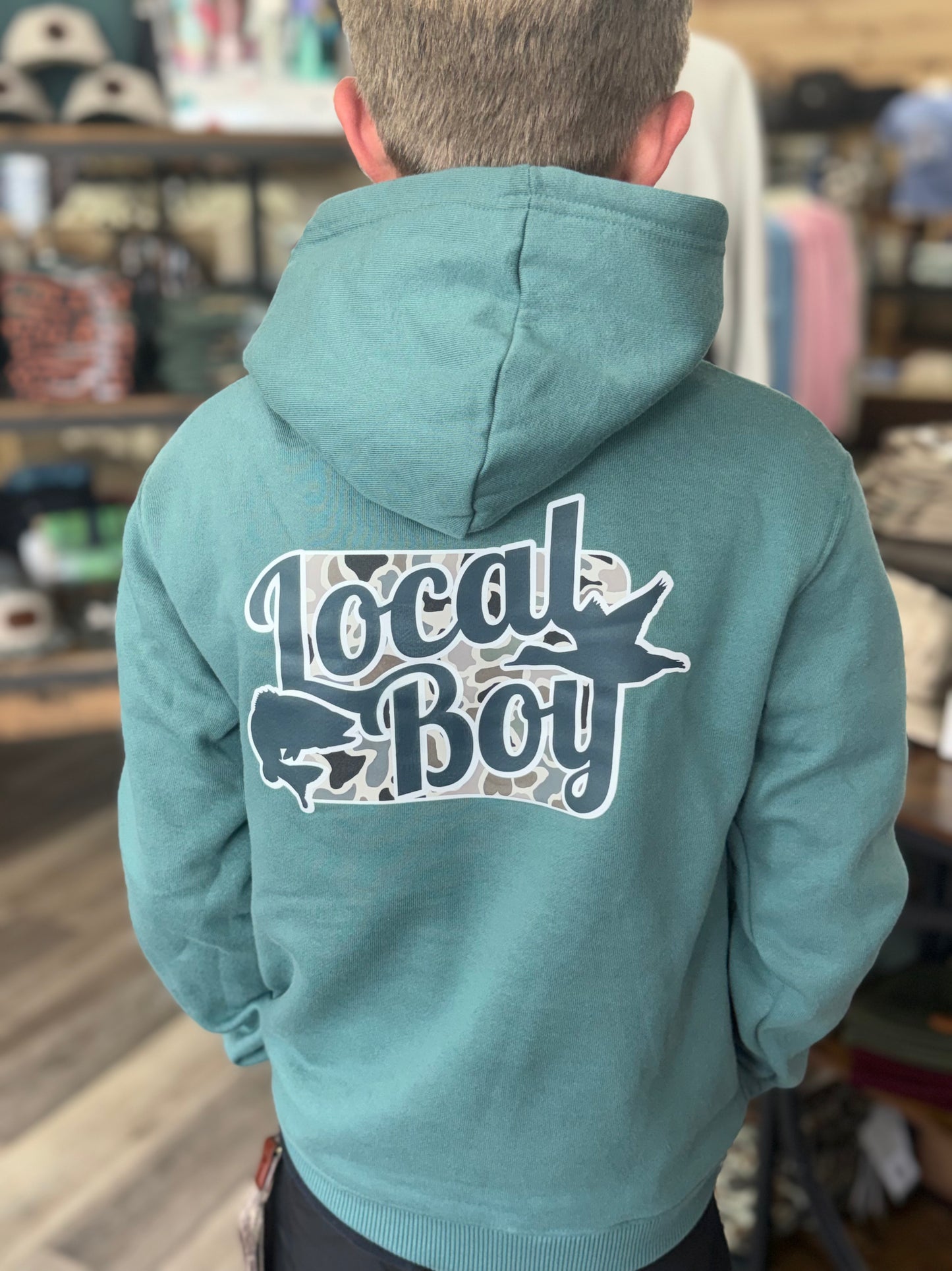 Youth Local Boy BWH-Open Season LCF - Moss Green