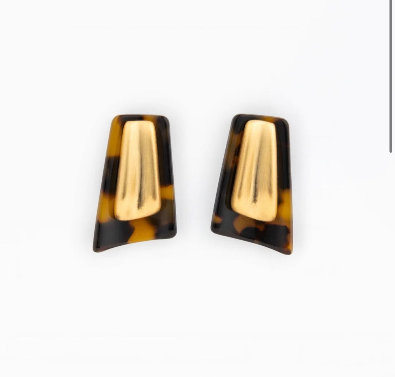 Michelle McDowell Tortoise Willa Earrings