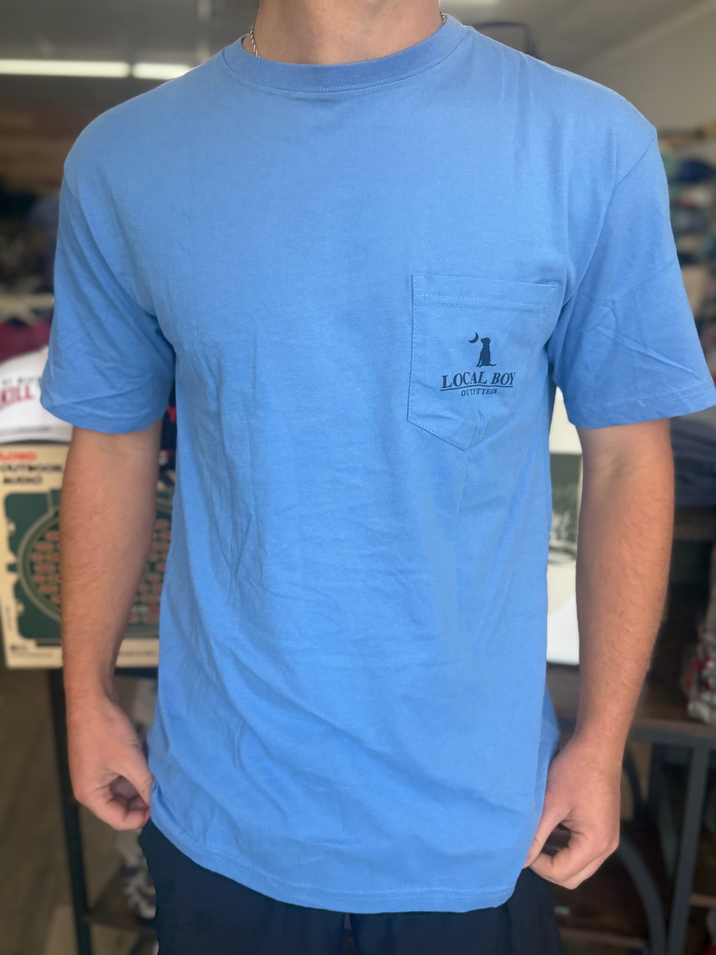 Local Boy Outfitters Boat Badge-Marina