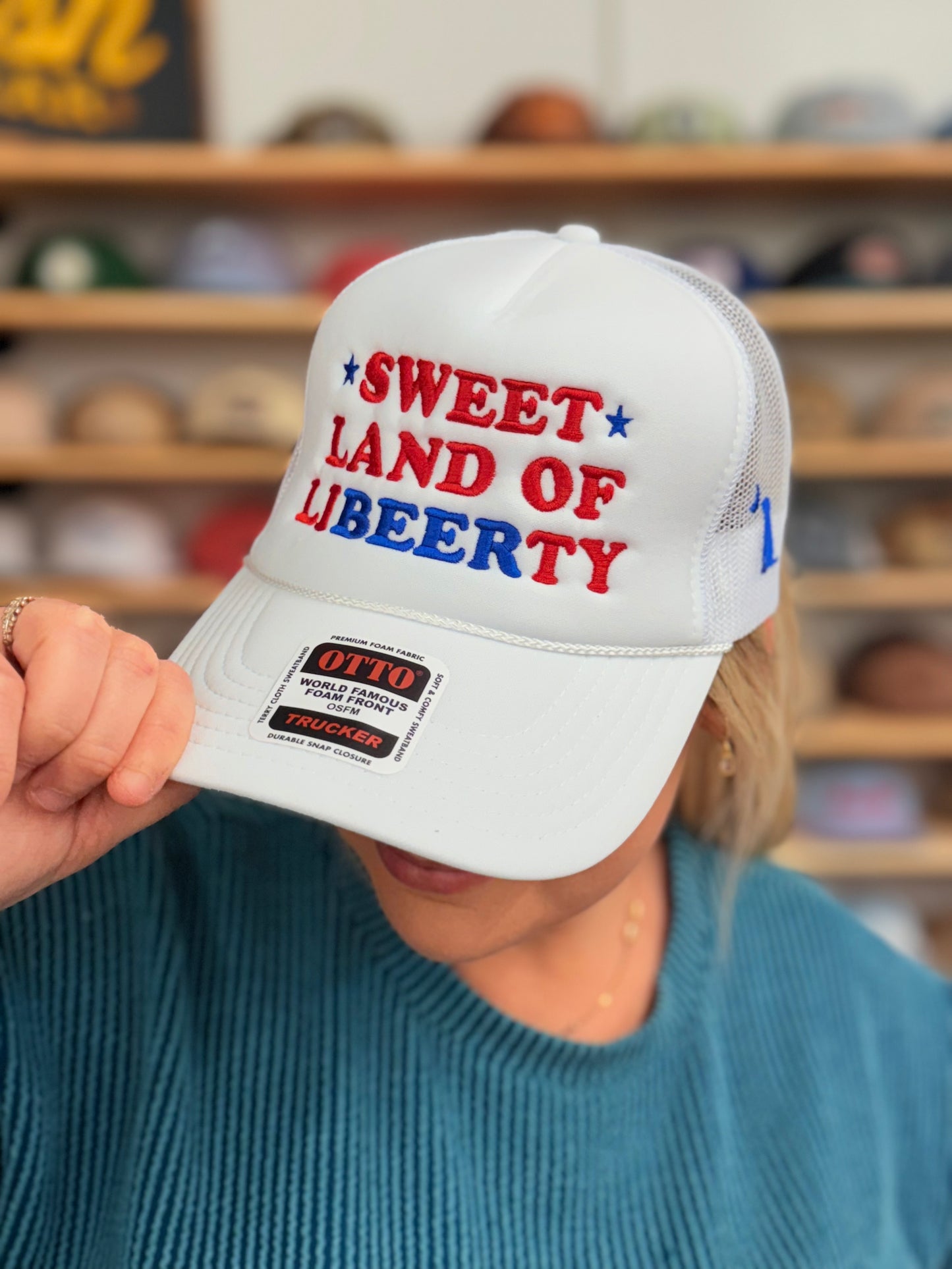 Local Girl Sweet Land Foam Trucker Hat