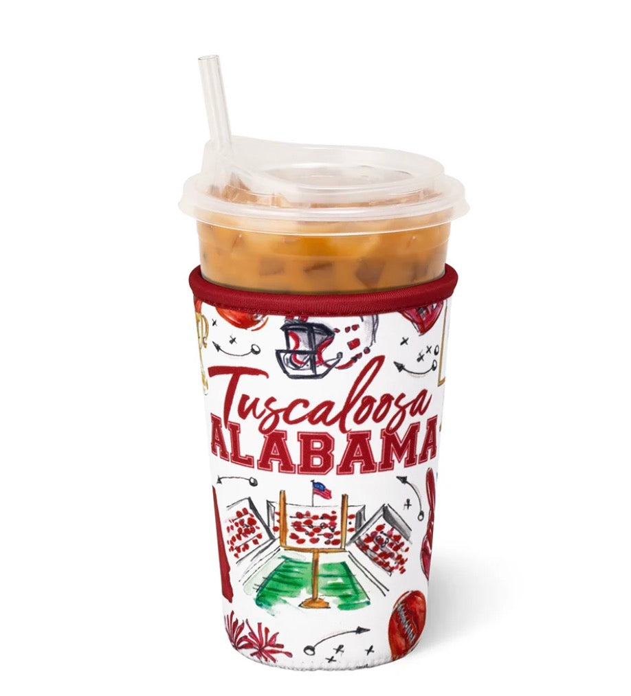 Swig TAILGATES IN TUSCALOOSA Medium Iced Cup Coolie