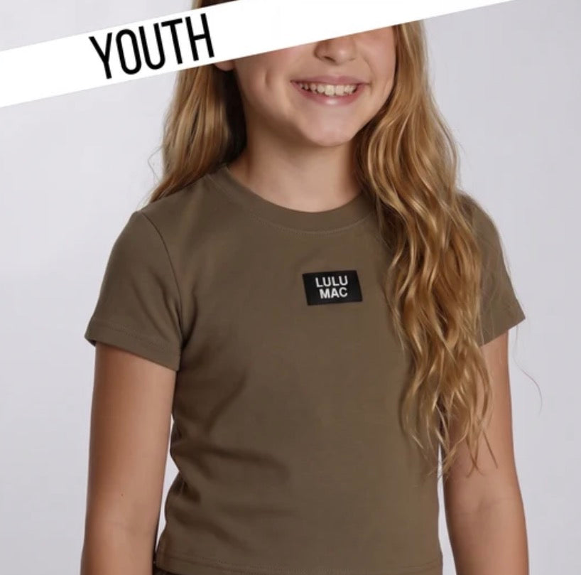 Lulu Mac Youth Baby Doll Top - Dark Olive