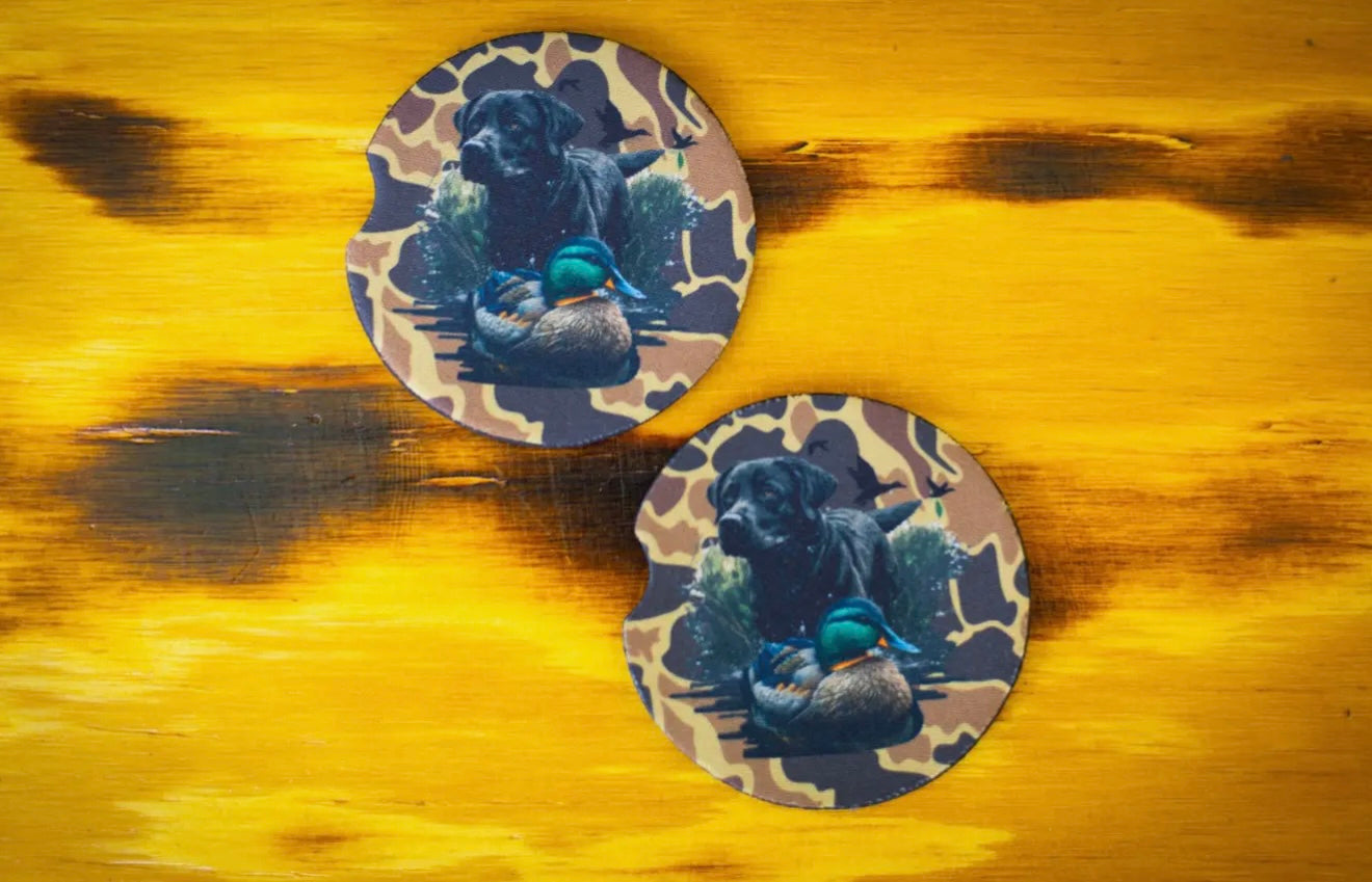 Retriever - car coasters
