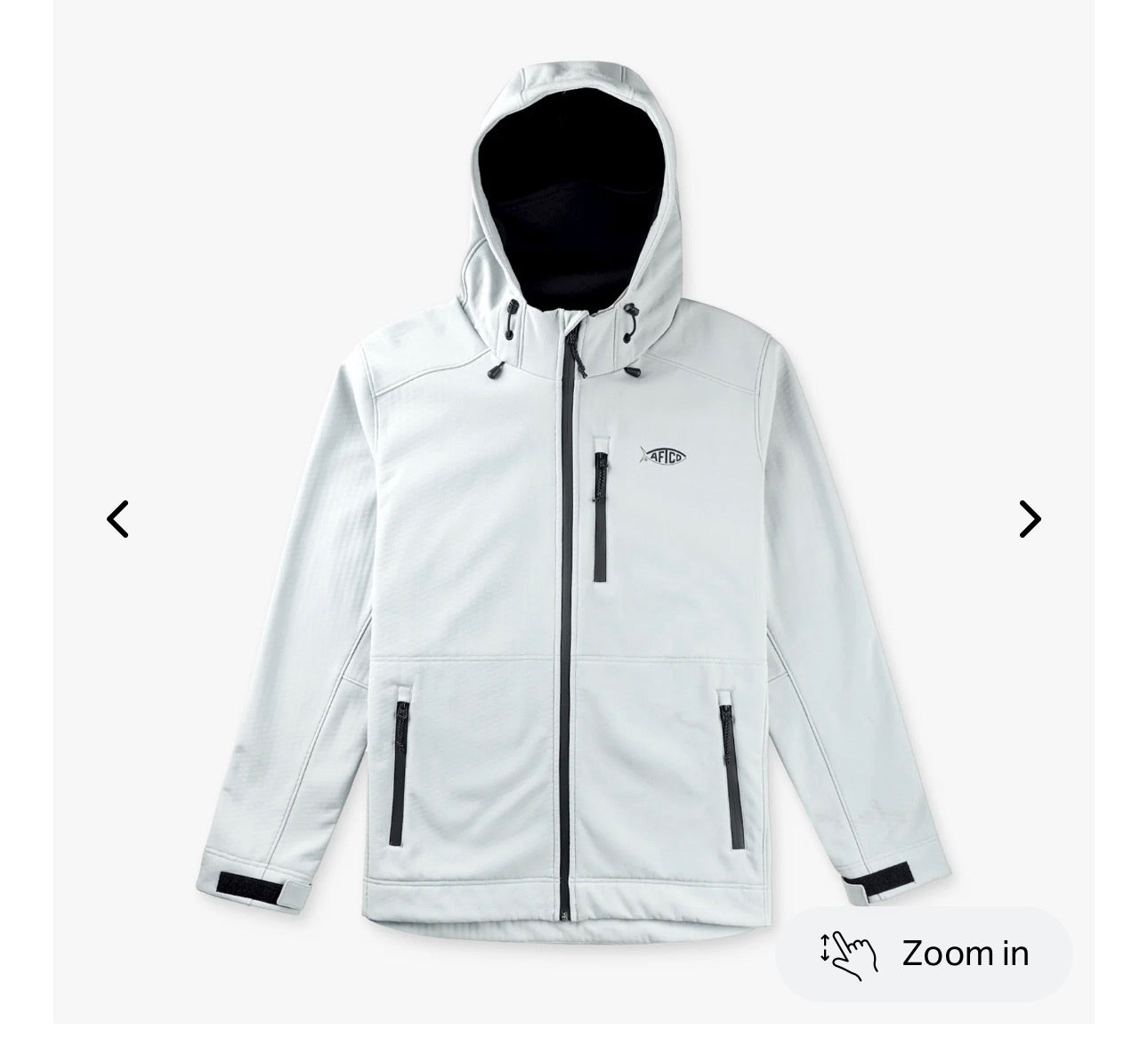 Aftco Reaper Softshell Windproof Jacket - Harbor Gray