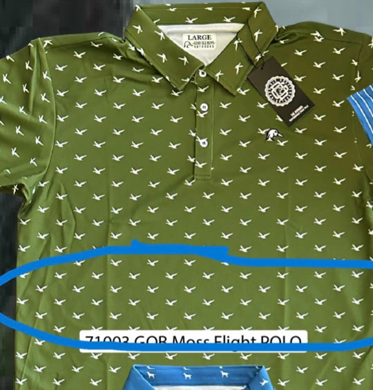 Good Ole Boys Moss Flight Polo