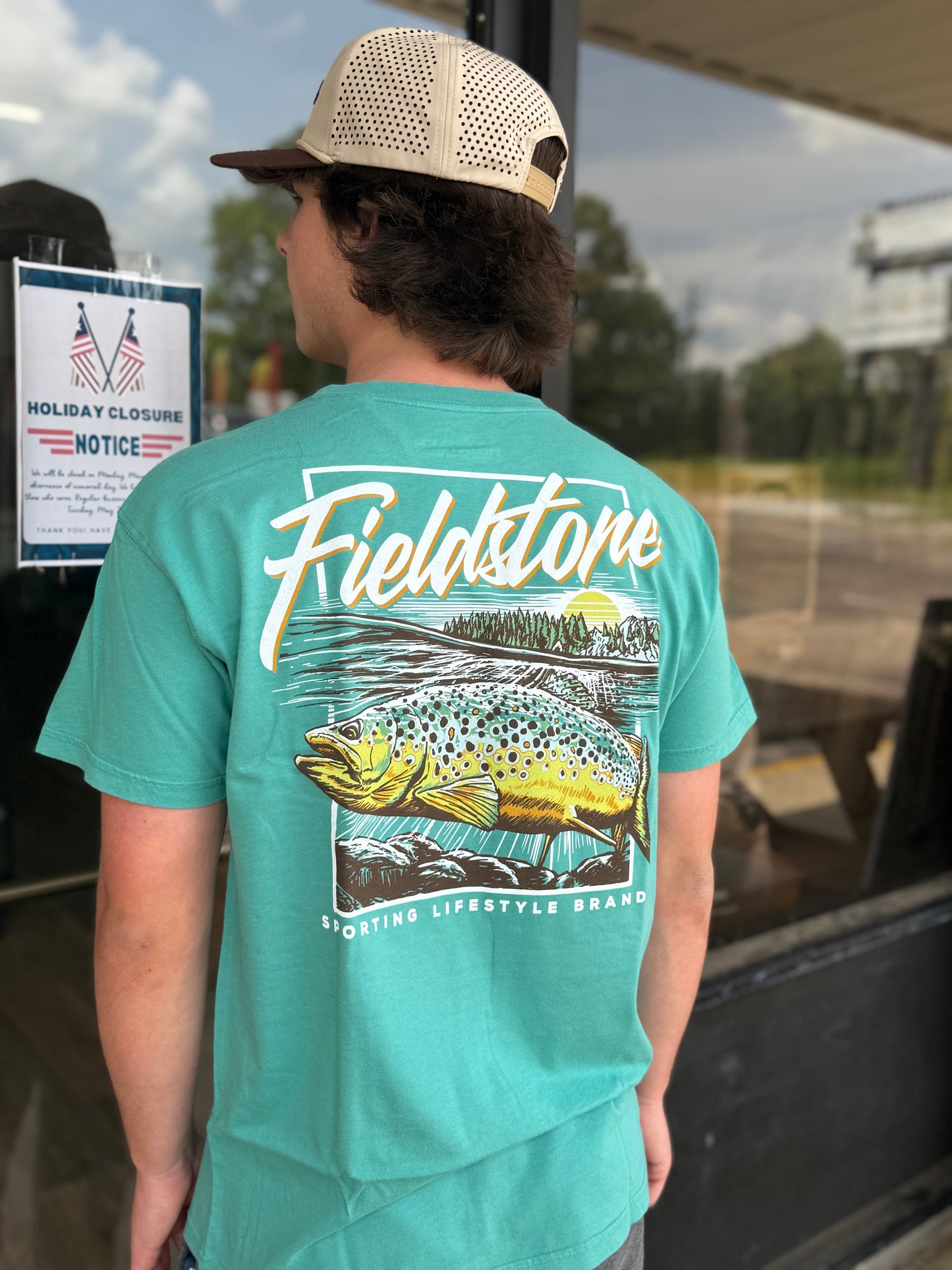 Adult Fieldstone Speckled Trout - Chalky Mint