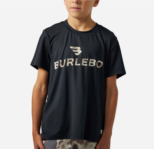 Toddler/Youth Burlebo Go To Tee - Black & Classic Deer Camo
