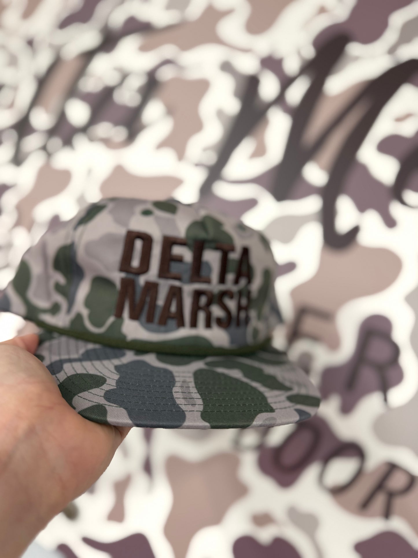 Delta Marsh Block - Richardson Rope - Duck Marsh Camo