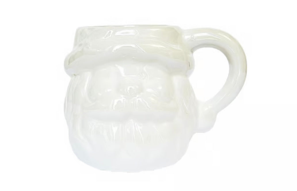 Mary Square Sculpted Mug Santa