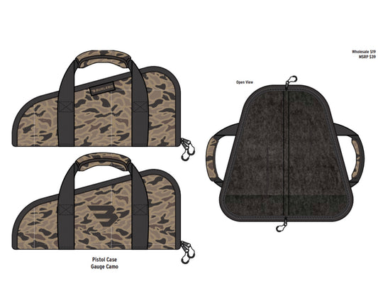 Burlebo Pistol Case - Gauge Camo