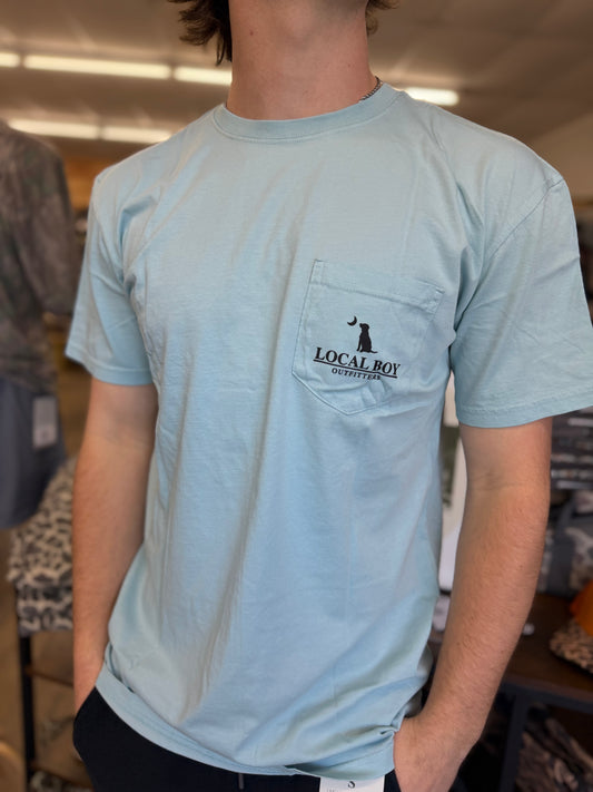 Local Boy Morning Mission SS Tee - Chambray