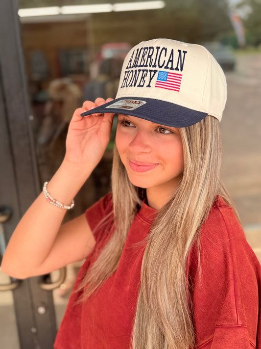 Delta Marsh Outfitters American Honey - OTTO Classic Fit - Navy/Natural