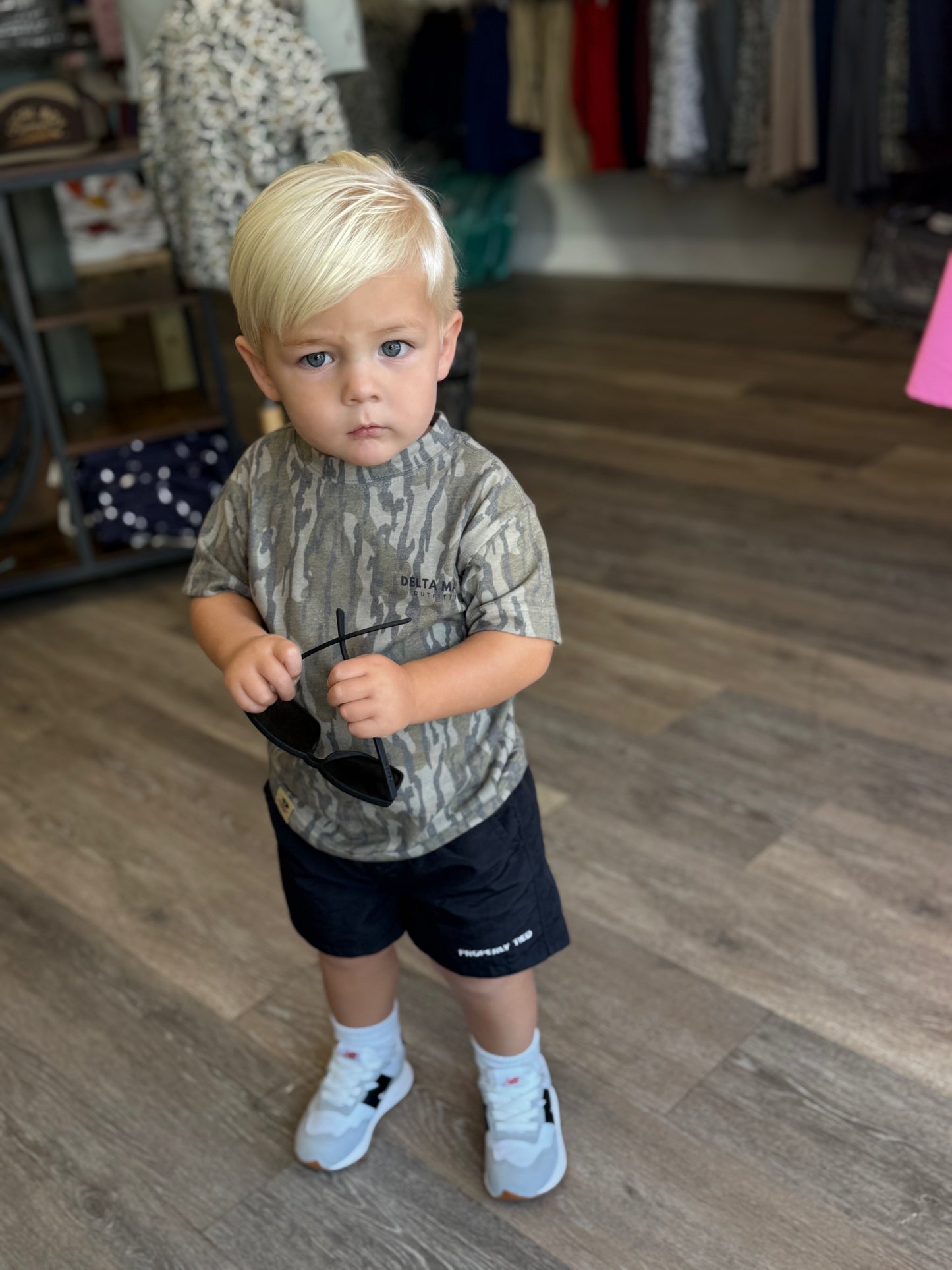 Toddler Mossy Oak Delta Marsh S/S Tee - Bottomland