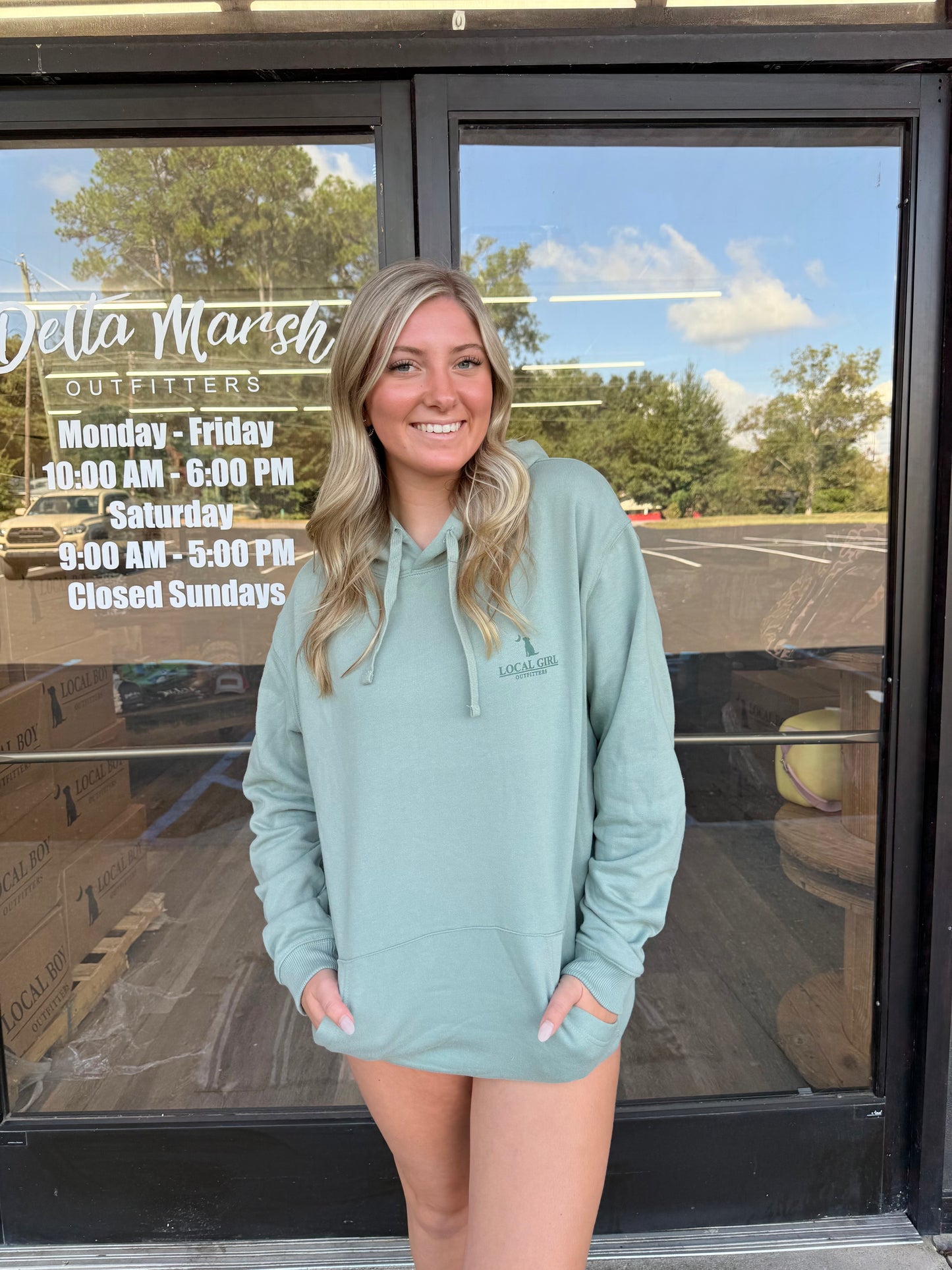 Local Girl Hoodie - Field & Forest