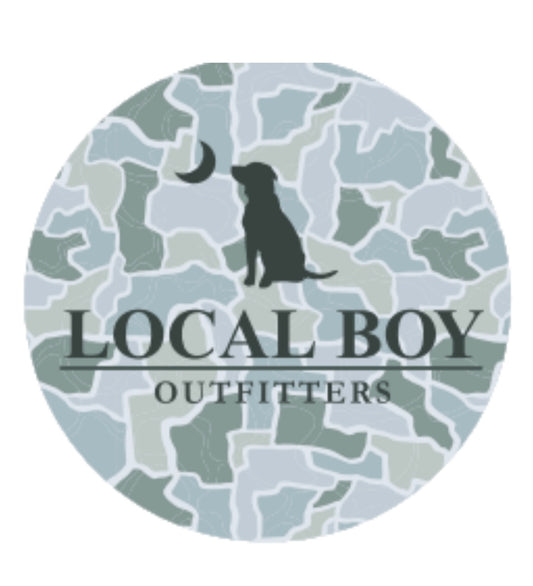 Local Boy Outfitters - Glacier Camo Car Freshener- Black Ice Scent