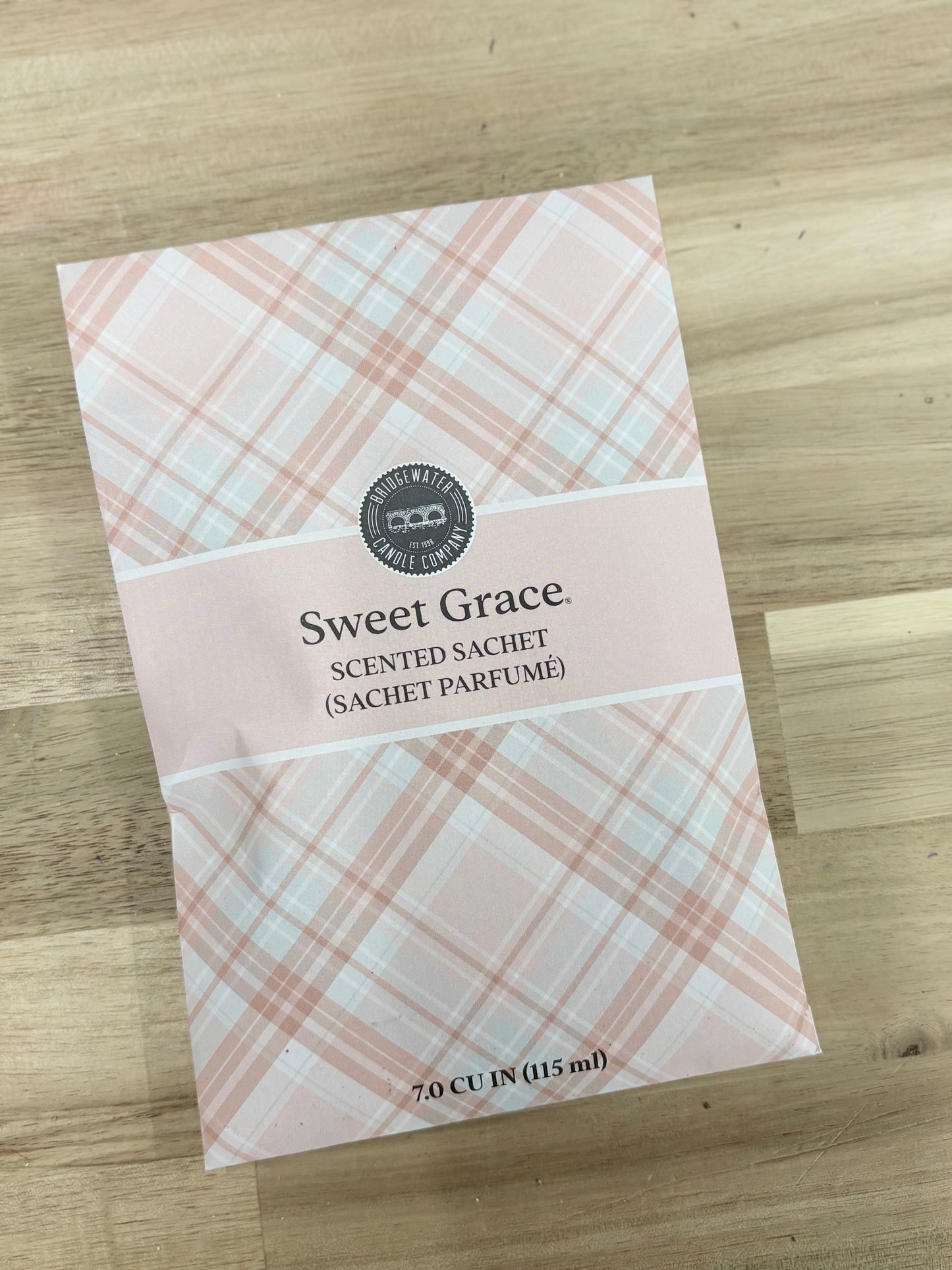 Sweet Grace Plaid Sachet