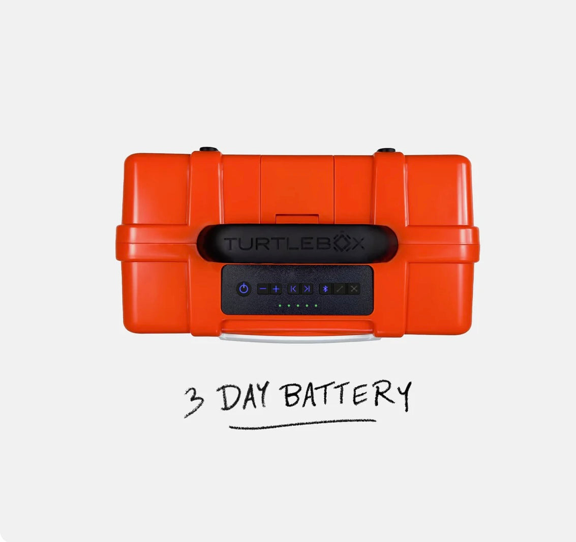 TurtleBox Audio - Origional: Gen 3 Speaker - Orange