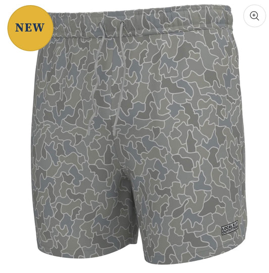 Local Boy Outfitters Bayview Swim Trunks -Cobblestone Gray