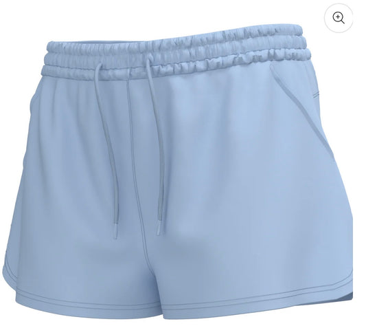LG Velvet Fleece Short - Periwinkle