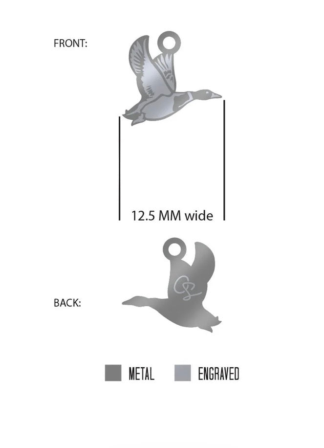 Duck Stainless Steel Necklace with Pendant