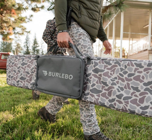 Burlebo Double Rifle Case - Classic Deer Camo