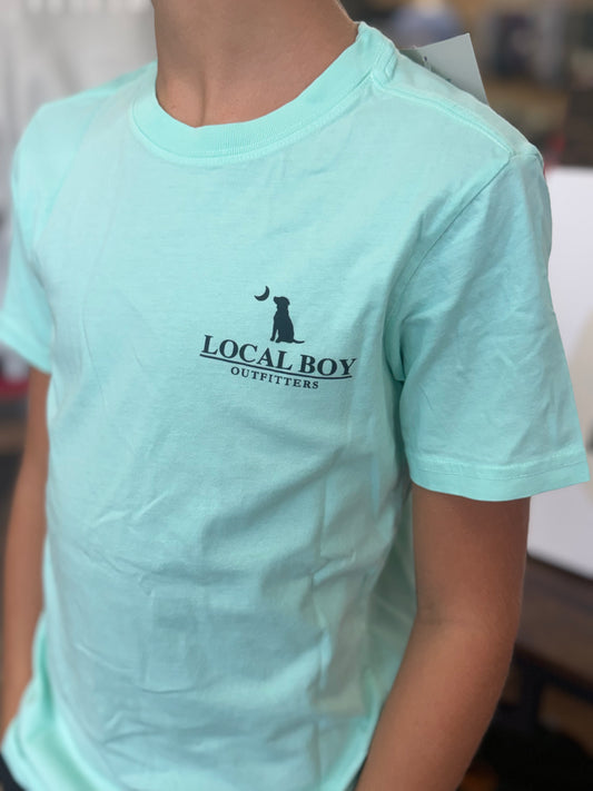 Youth Local Boy Outfitters - Fish Tails SS Tee - Island Reef