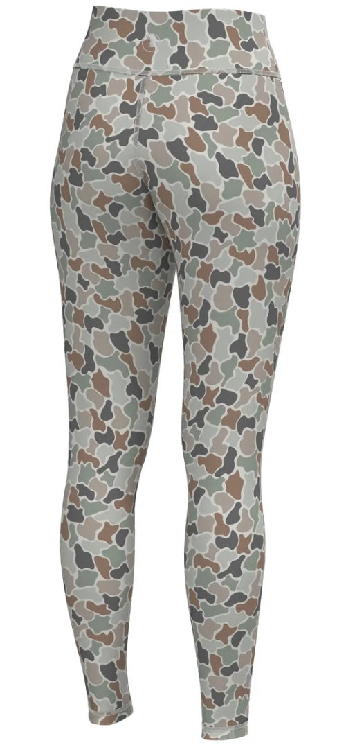 Local Girl Leggings 2.0 - Forest Camo Flora