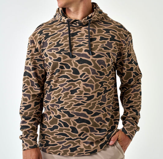 Burlebo Thermal Hoodie - Gauge Camo