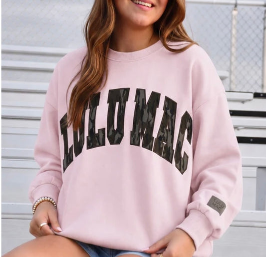 Lulu Mac LIGHT PINK W/ MOSSY OAK BOTTOMLAND