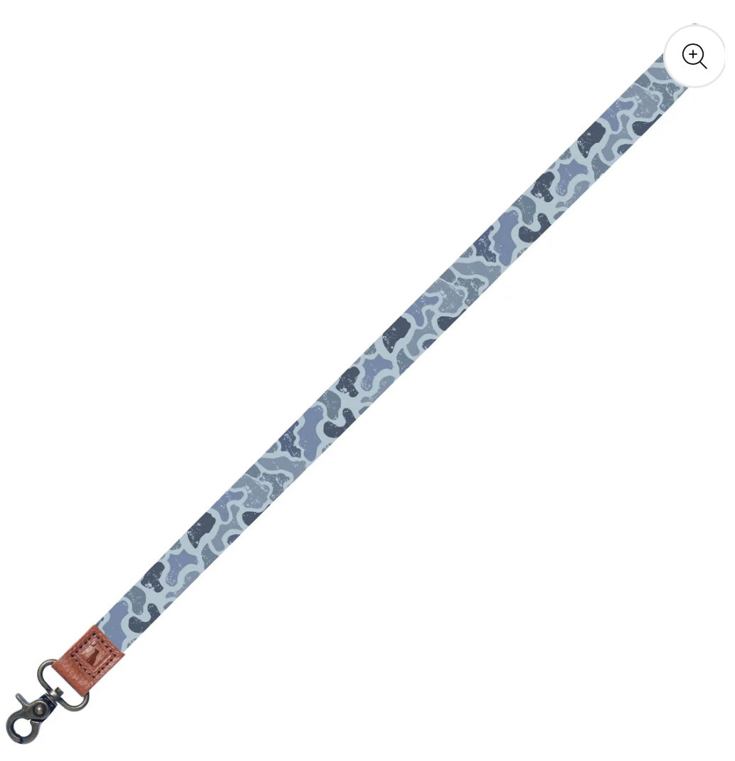 Local Boy Long Lanyard- Distressed LCF Cobalt