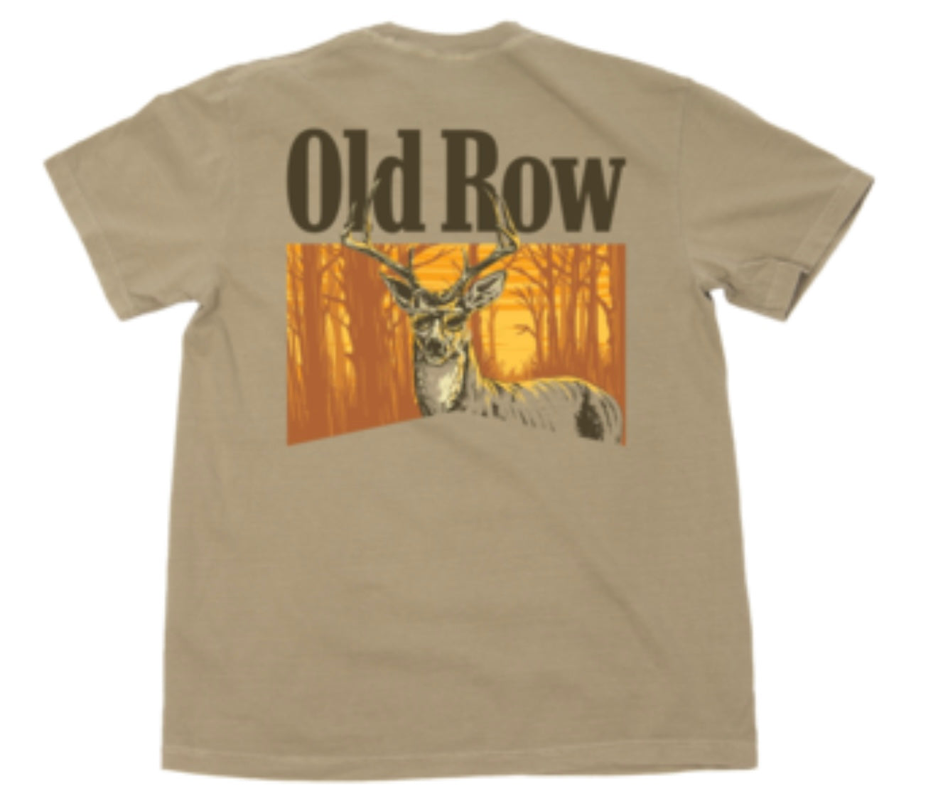 Old Row The Smoking Buck Pocket Tee
