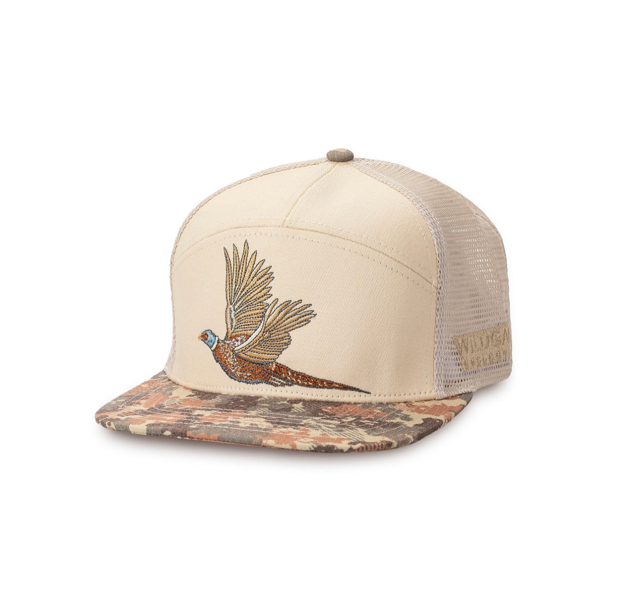 WILDGAME 7 Panel Camo Bill Pheasant Hat (R-WG-198)