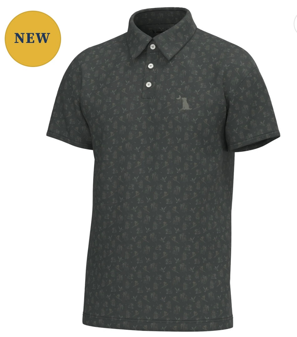 Local Boy Dirty Myrtle Polo - Brown Ultimate Retrieve