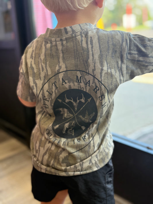 Toddler Mossy Oak Delta Marsh S/S Tee - Bottomland