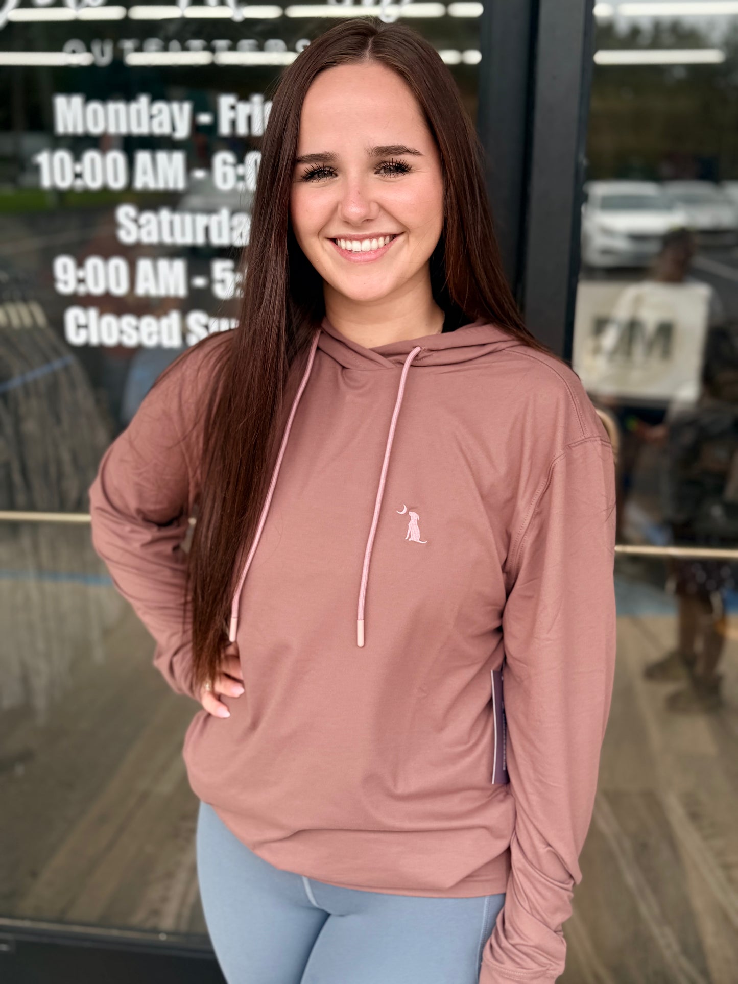 Local Girl Hemlock Hoodie - Rose