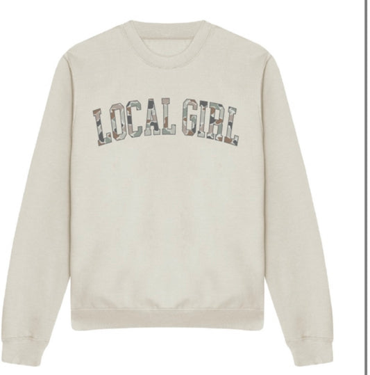 Local Girl Outfitters- Flora Arch FP Crew- NTS