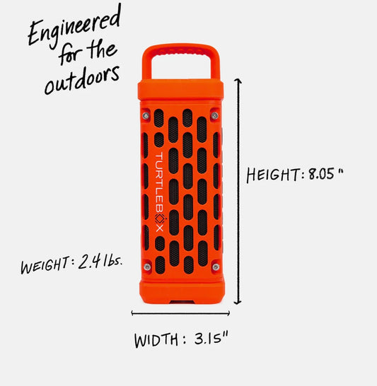Turtle Box Ranger Speaker - Orange