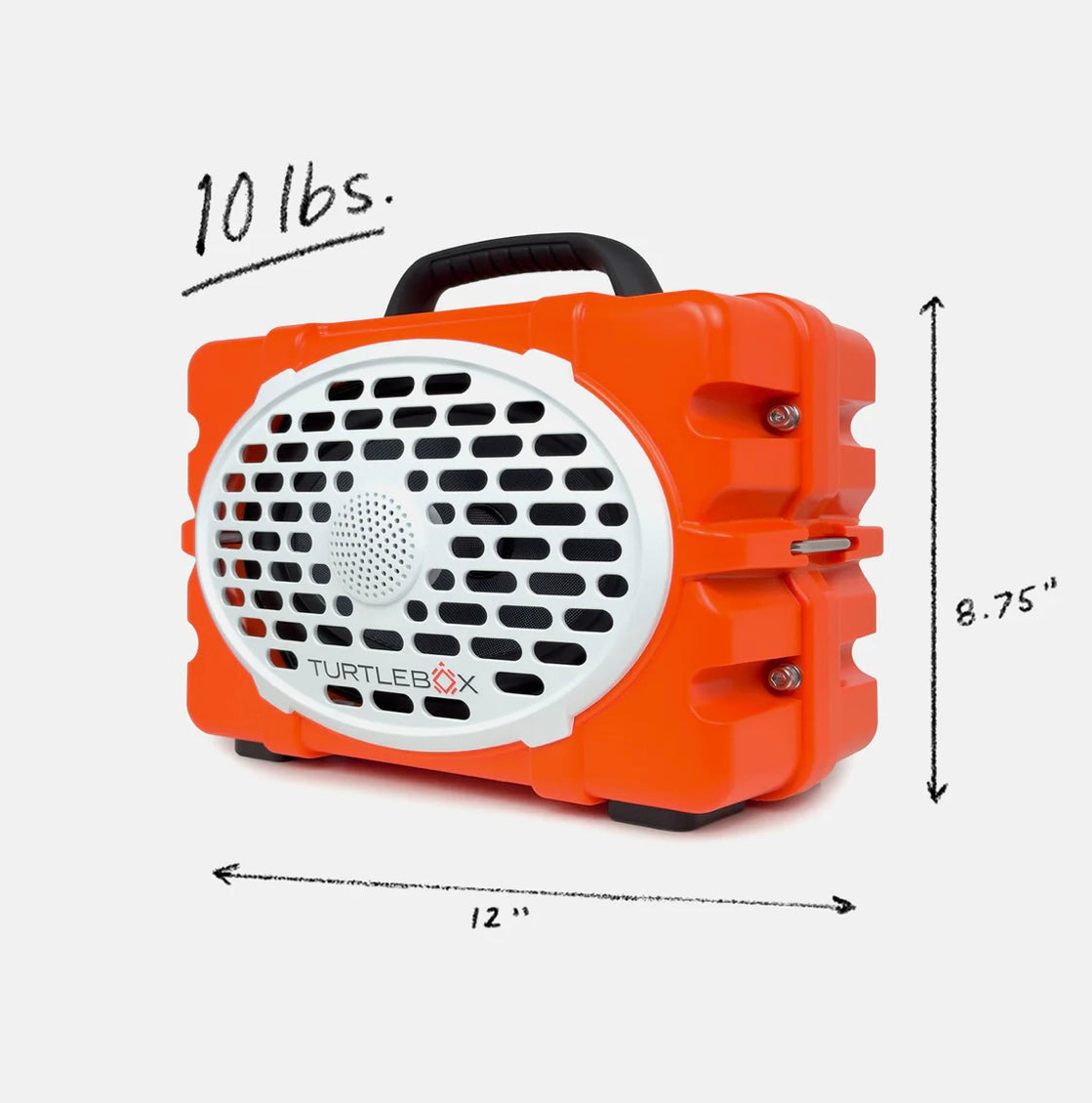 TurtleBox Audio - Origional: Gen 3 Speaker - Orange