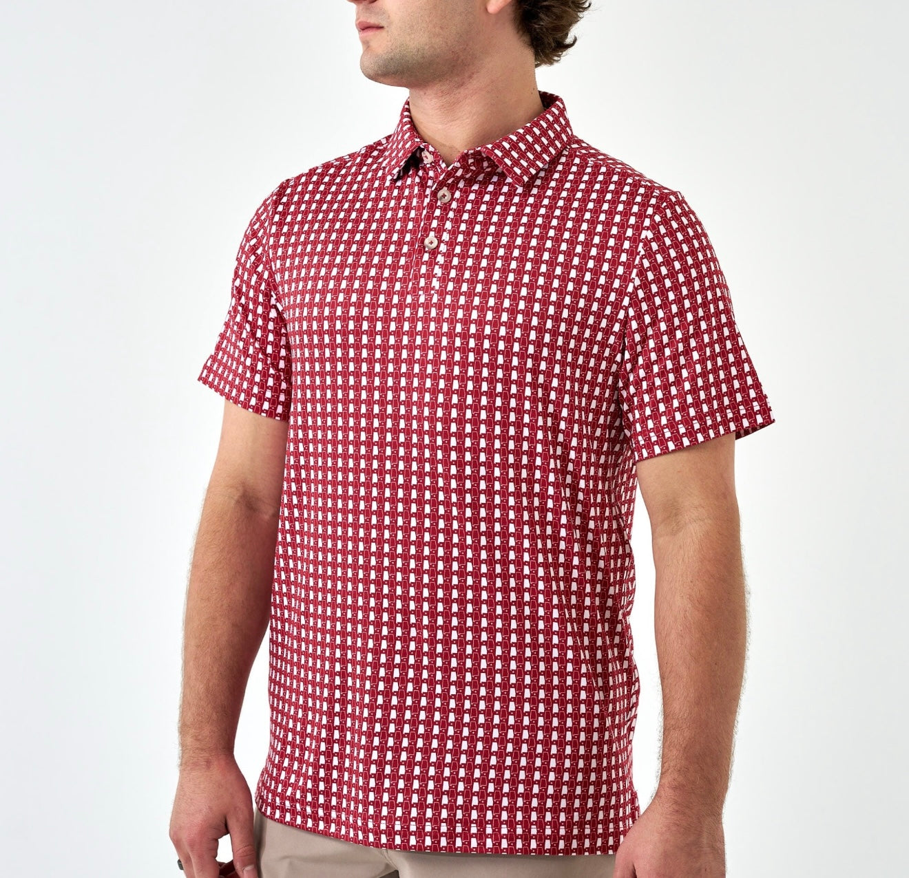 Burlebo Performance Polo - Alabama Crimson Tide