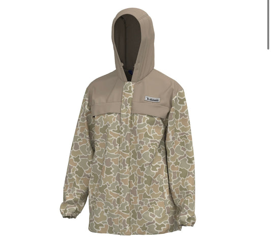 Local Girl Rain Jacket - Forest Camo Desert