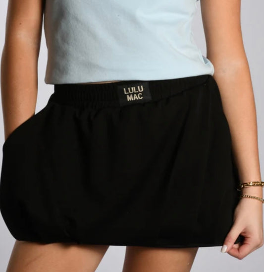 LULU MAC Bubble Skirt - Black