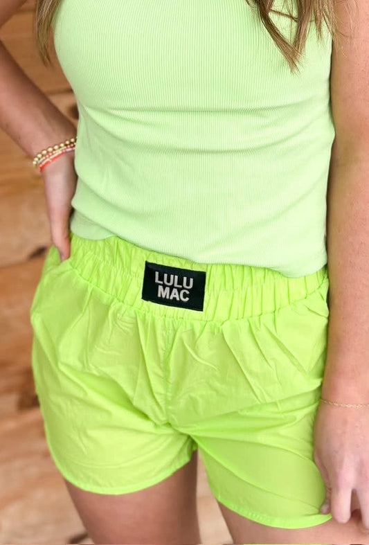 Lulu Mac OG Tank - Pistachio / Black Logo