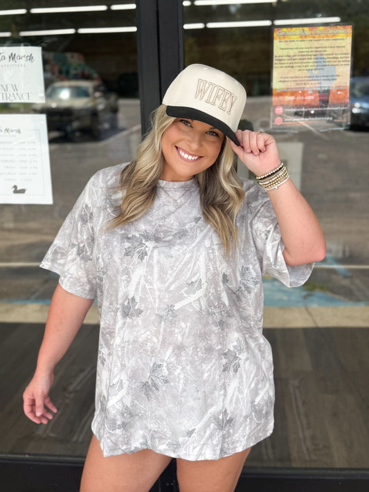 Iced Out Camo Oversized Tee