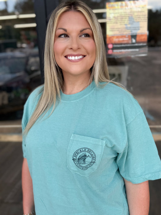 Speckle Bellies Buck Chain SB - Seafoam