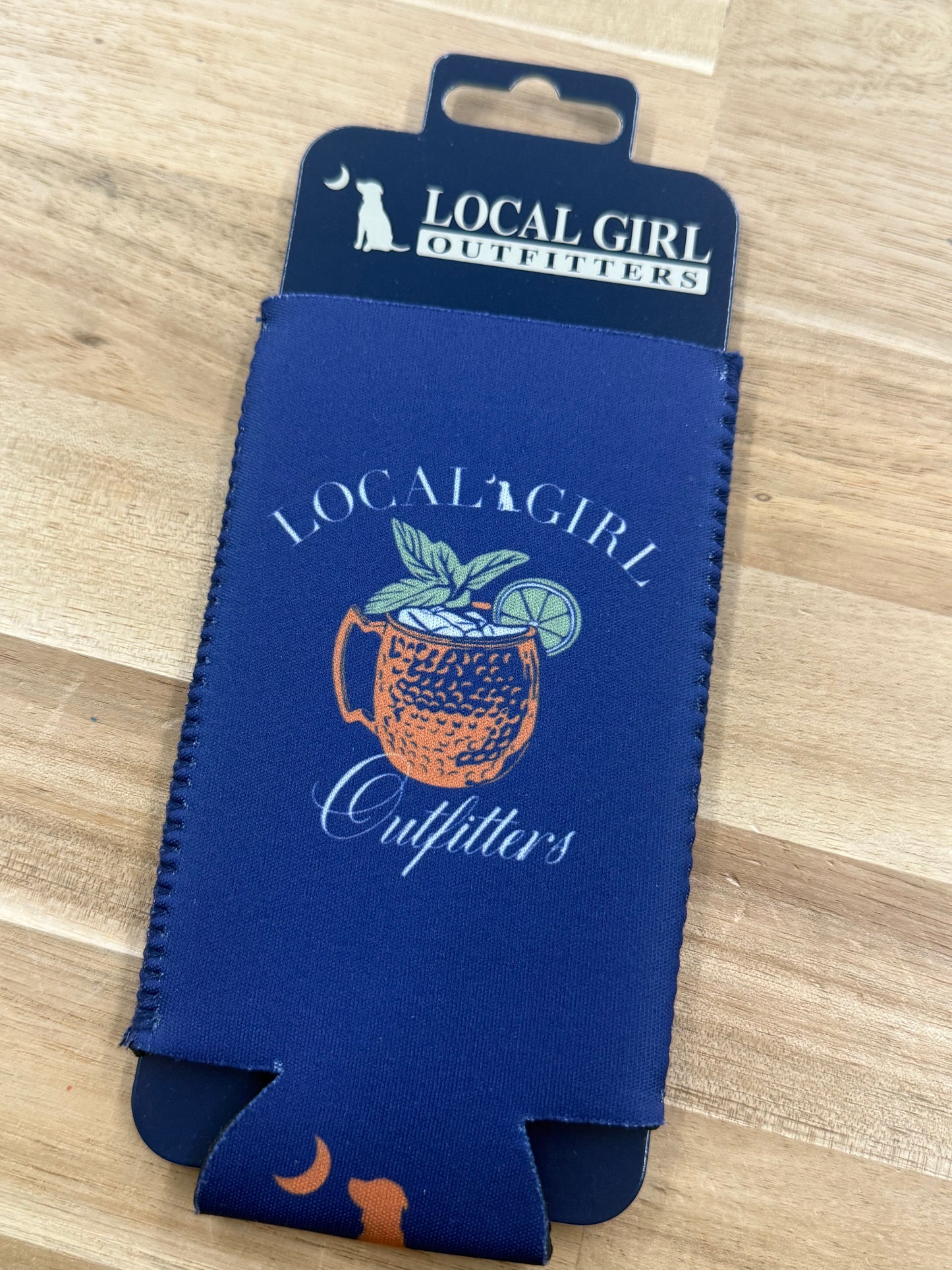 Local Girl Mule Slim Can Koozie
