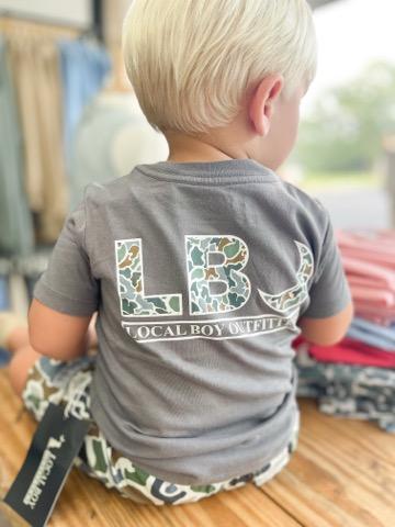 Toddler LBO Bluff SS Tee - Grey