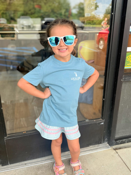 Youth Local Girl LCF Bluff Plate SS Tee - Slate