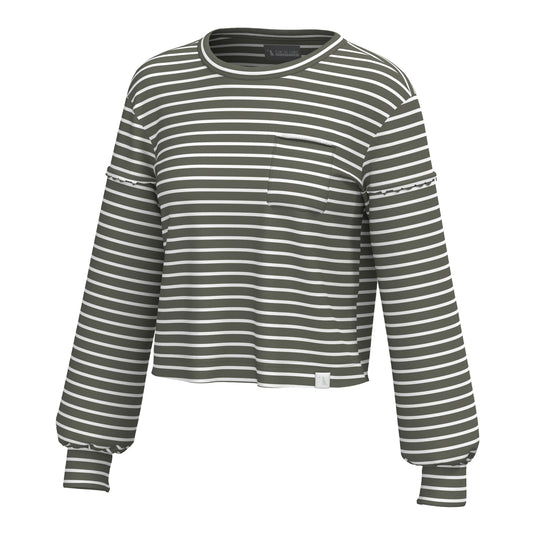 Local Girl Revive Crewneck - Olive