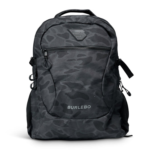 BURLEBO Black Camo Backpack